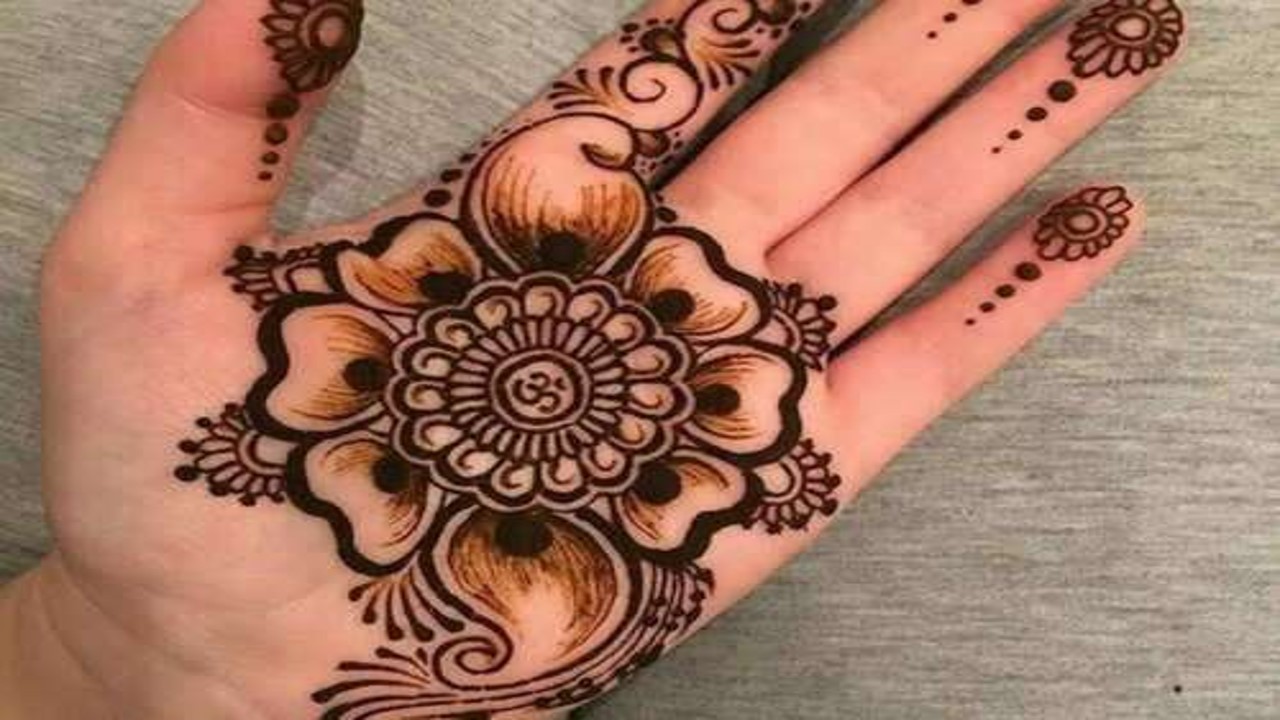 Beautiful Mehndi Tattoo Design on Hand  Free Stock Photo by Mehndi  Training Center on Stockvaultnet