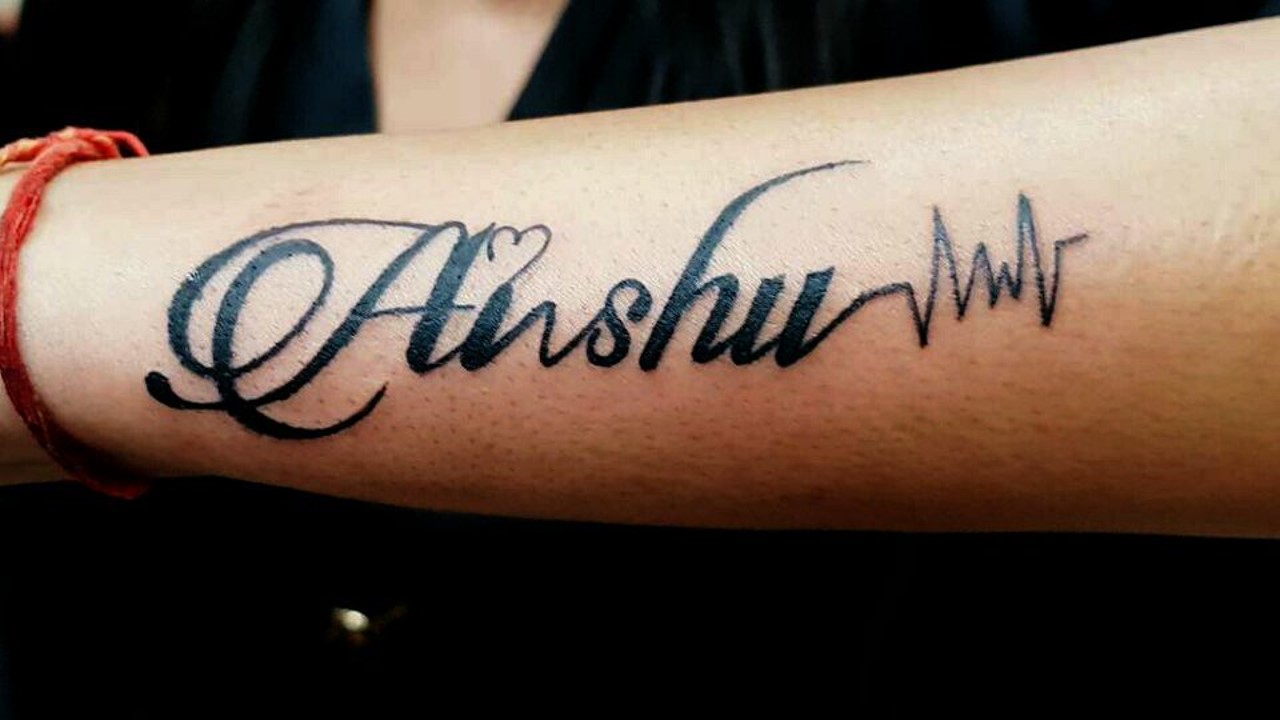 Arjun Name Tattoo  Name tattoo Tattoos Names