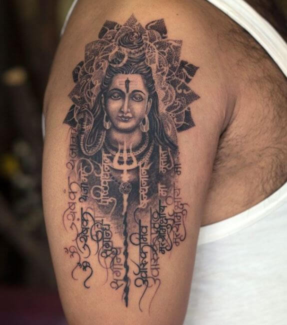 Iron Buzz Tattoos — Lord Shiva Tattoo 'The Lord is Back' series by...