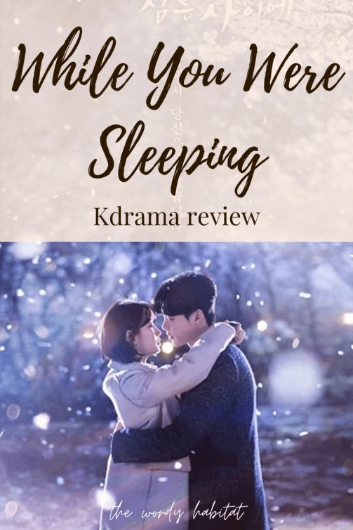 While You Were Sleeping Kdrama Review pinterest