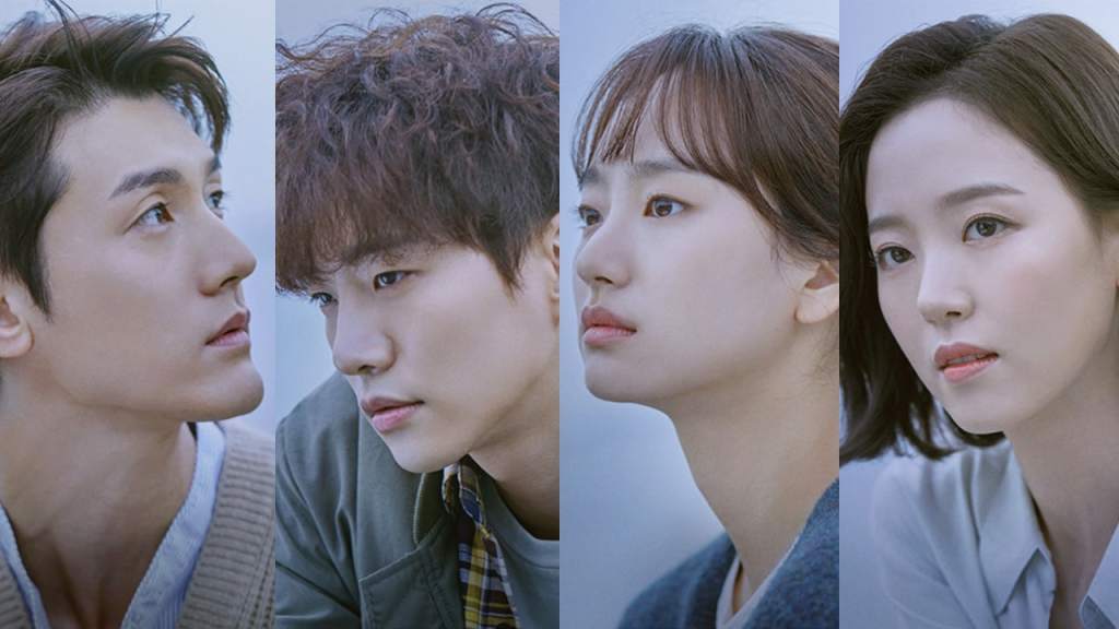 the main characters of rain or shine kdrama - seo joo-won, lee gang-doo, ha moon-soo, jung yoo-jin