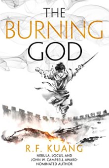the burning god by rf kuang book cover